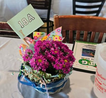 Place setting at OTG for 2026 luncheon